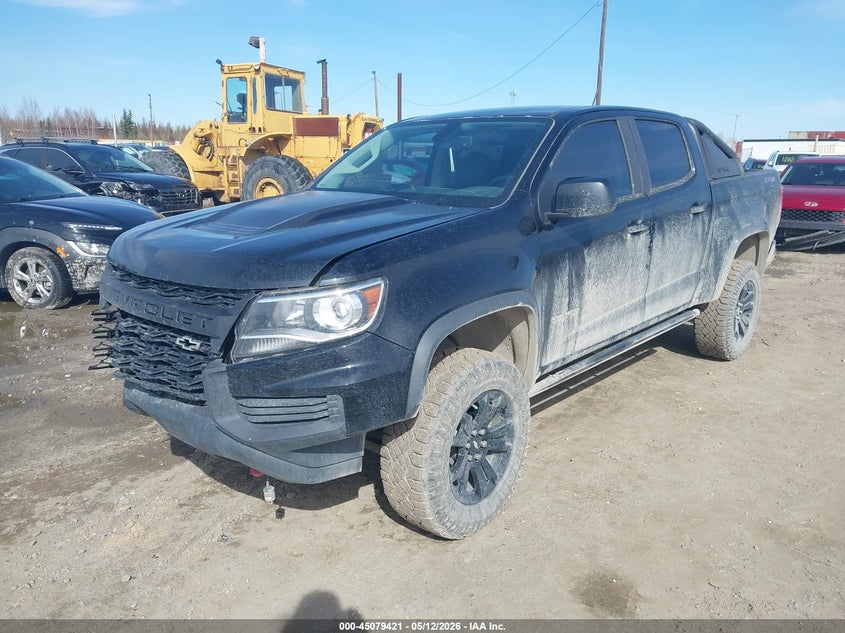 2022 Chevrolet Colorado VIN 1GCGTEEN4N1291711 IAAI salvage auction — RIGHT FRONT, Bill Of Sale (Alaska), sold $8,750 on 2026-07-31 (photo 2)