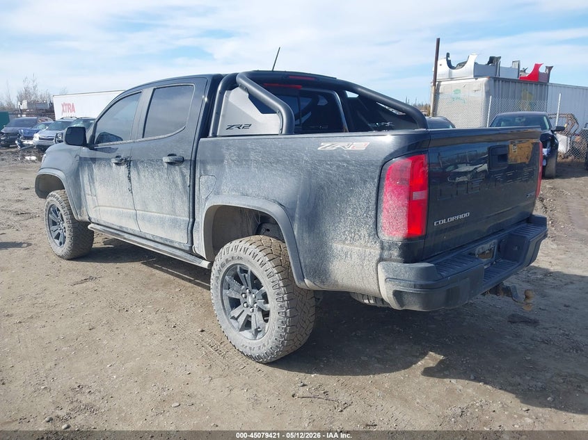 2022 Chevrolet Colorado VIN 1GCGTEEN4N1291711 IAAI salvage auction — RIGHT FRONT, Bill Of Sale (Alaska), sold $8,750 on 2026-07-31 (photo 3)