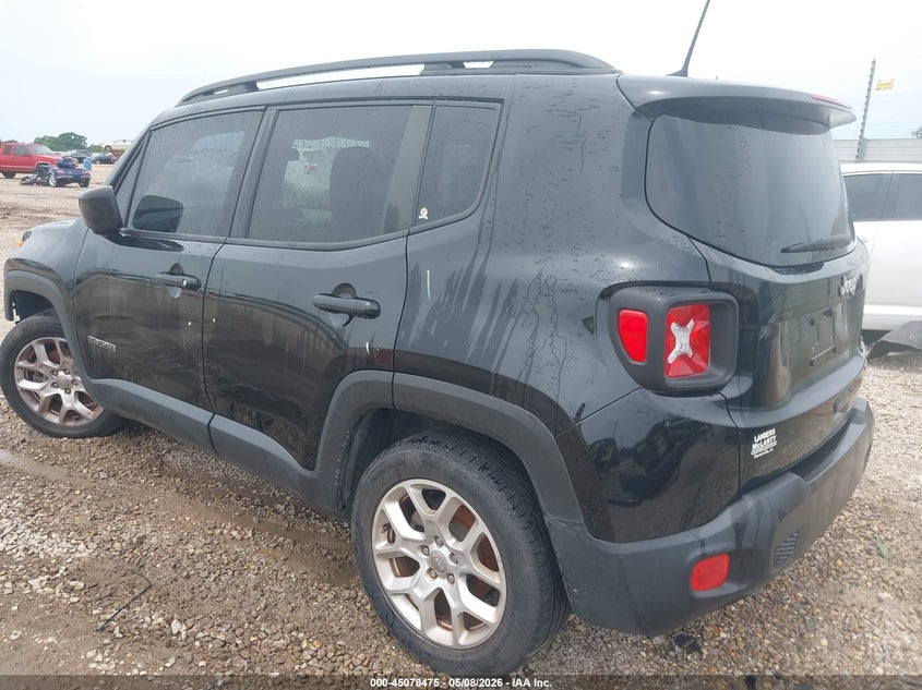 2018 Jeep Renegade VIN ZACCJABB8JPJ59730 IAAI salvage auction — FRONT END, Salvage (Alabama), sold $1,250 on 2026-07-21 (photo 3)