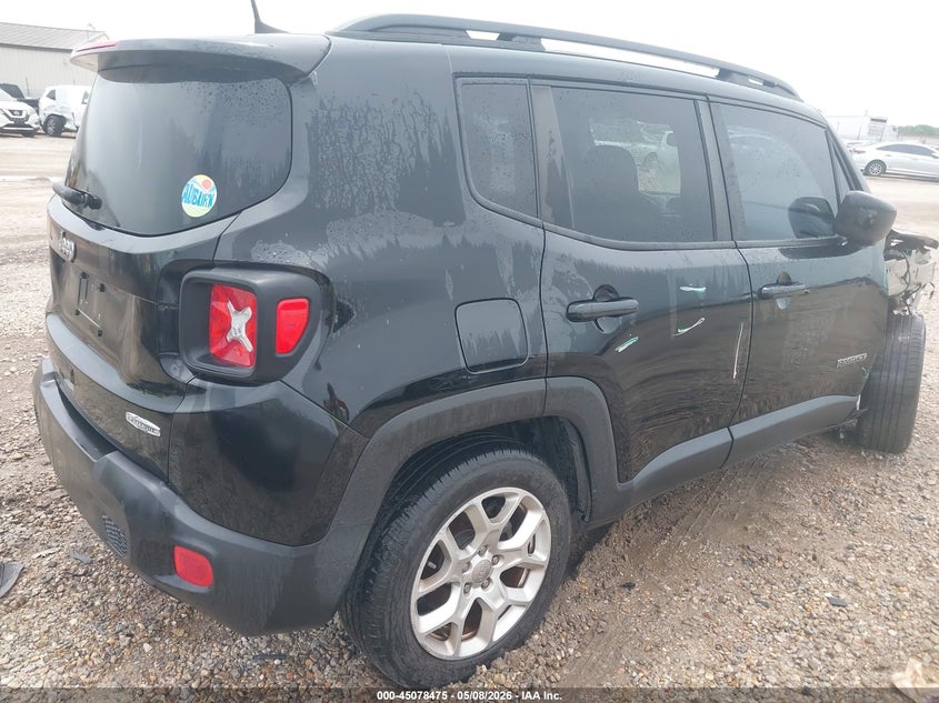 2018 Jeep Renegade VIN ZACCJABB8JPJ59730 IAAI salvage auction — FRONT END, Salvage (Alabama), sold $1,250 on 2026-07-21 (photo 4)