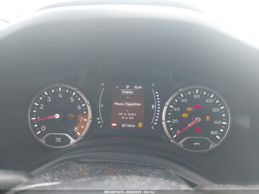 2018 Jeep Renegade VIN ZACCJABB8JPJ59730 IAAI salvage auction — FRONT END, Salvage (Alabama), sold $1,250 on 2026-07-21 (photo 7)