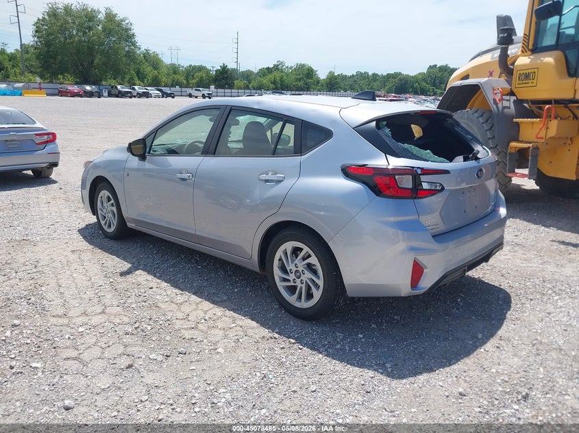 2024 Subaru Impreza VIN JF1GUABC4R8914630 IAAI salvage auction — HAIL, Clear (Missouri), sold $3,600 on 2026-07-20 (photo 3)