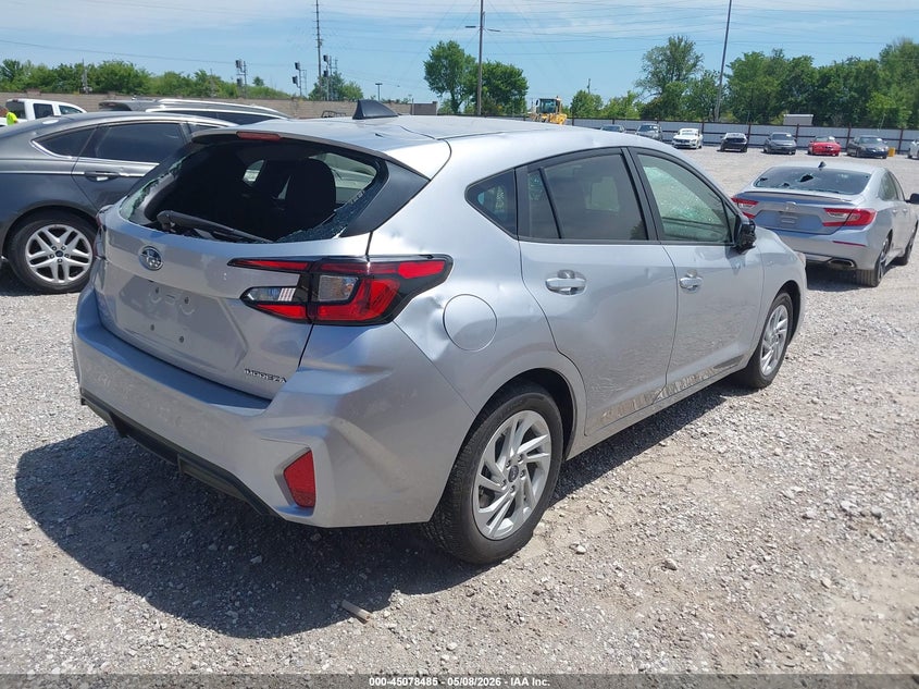 2024 Subaru Impreza VIN JF1GUABC4R8914630 IAAI salvage auction — HAIL, Clear (Missouri), sold $3,600 on 2026-07-20 (photo 4)
