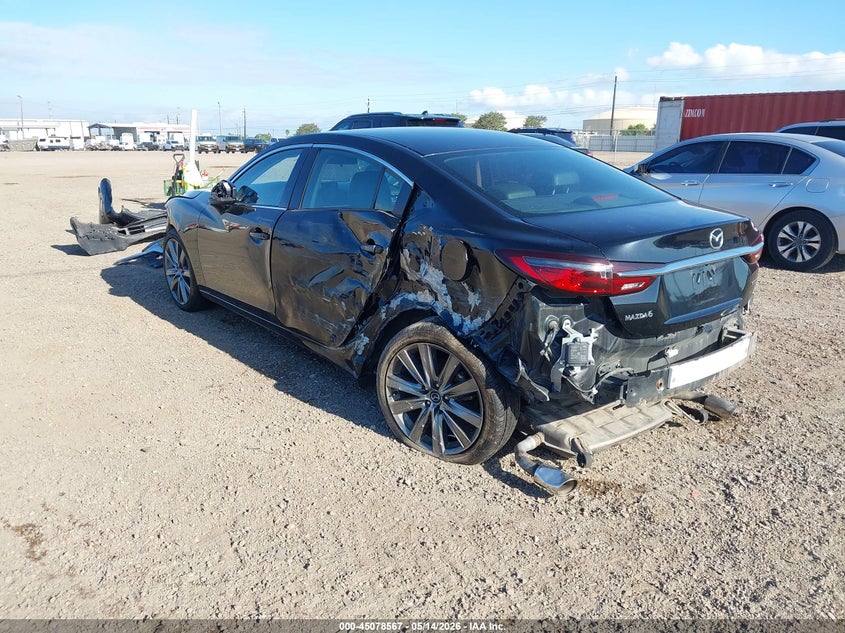 2021 Mazda 6 VIN JM1GL1VMXM1604615 IAAI salvage auction — FRONT END, Salvage (Texas), sold $1,200 on 2026-07-15 (photo 3)