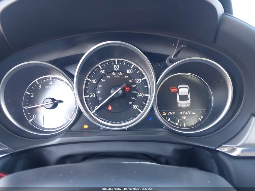 2021 Mazda 6 VIN JM1GL1VMXM1604615 IAAI salvage auction — FRONT END, Salvage (Texas), sold $1,200 on 2026-07-15 (photo 7)