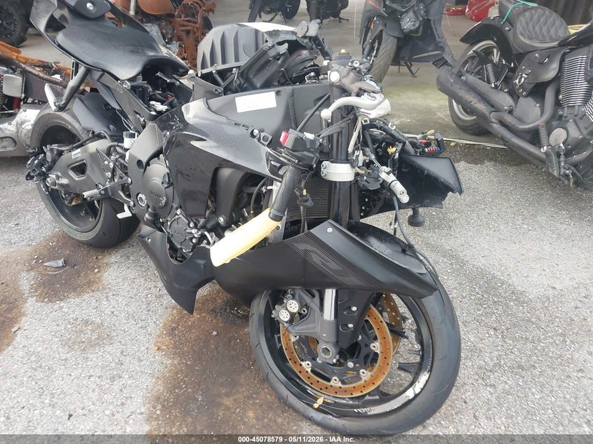 2021 Yamaha Yzf VIN JYARN66E6MA001468 IAAI salvage auction — FRONT END, Salvage Title, sold $2,225 on 2026-08-25 (photo 1)