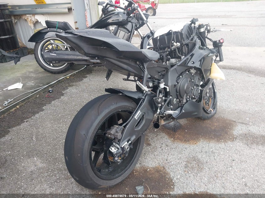 2021 Yamaha Yzf VIN JYARN66E6MA001468 IAAI salvage auction — FRONT END, Salvage Title, sold $2,225 on 2026-08-25 (photo 4)