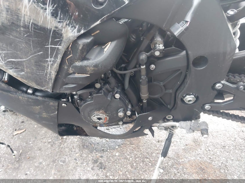 2021 Yamaha Yzf VIN JYARN66E6MA001468 IAAI salvage auction — FRONT END, Salvage Title, sold $2,225 on 2026-08-25 (photo 9)
