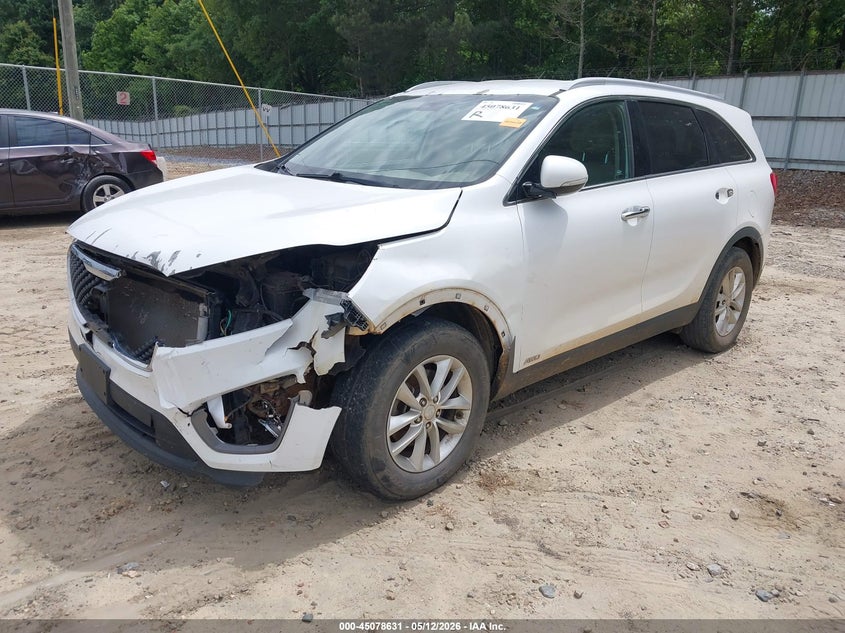 2016 Kia Sorento VIN 5XYPGDA38GG167964 IAAI salvage auction — FRONT END, Salvage (Georgia), sold $1,800 on 2026-07-09 (photo 2)