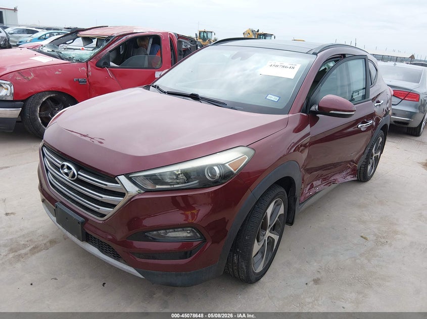 2017 Hyundai Tucson VIN KM8J33A21HU345731 IAAI salvage auction — SIDE, Original (Texas), sold $4,200 on 2026-07-09 (photo 2)