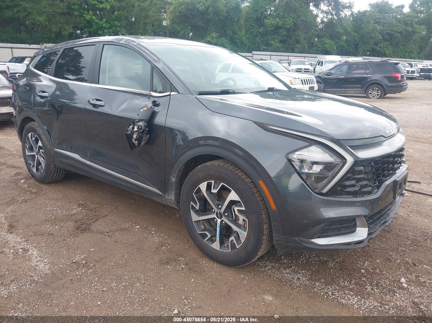 2023 Kia Sportage VIN 5XYK33AF7PG099263 IAAI salvage auction — RIGHT SIDE, Original (Texas), sold $1,050 on 2026-07-30 (photo 1)