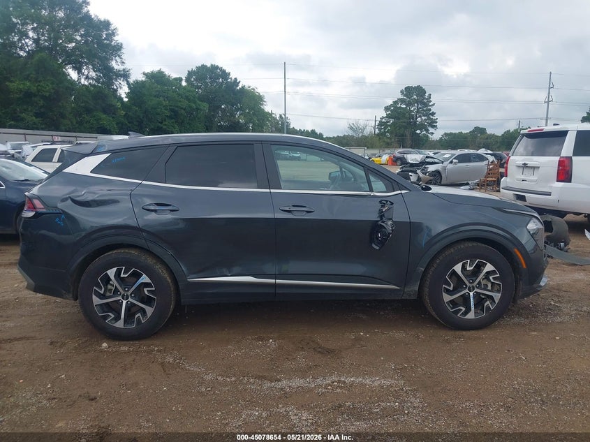 2023 Kia Sportage VIN 5XYK33AF7PG099263 IAAI salvage auction — RIGHT SIDE, Original (Texas), sold $1,050 on 2026-07-30 (photo 6)