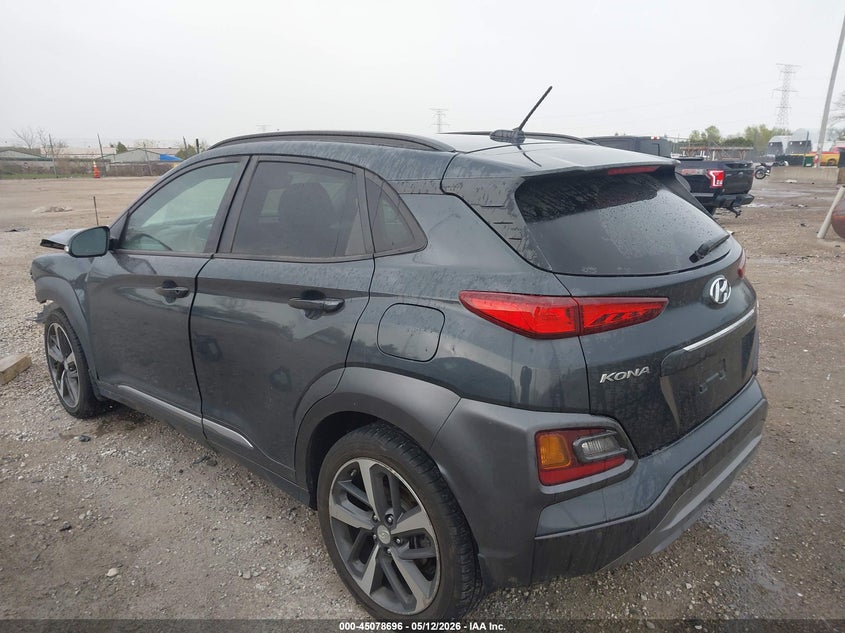 2018 Hyundai Kona VIN KM8K5CA59JU093760 IAAI salvage auction — FRONT END, Junk Bill Of Sale Mv2459 (Wisconsin), sold $1,500 on 2026-07-14 (photo 3)
