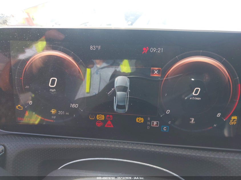 2019 Mercedes-benz A-klasse VIN WDD3G4EB5KW027341 IAAI salvage auction — FRONT END, Salvage (Louisiana), sold $4,725 on 2026-07-07 (photo 7)