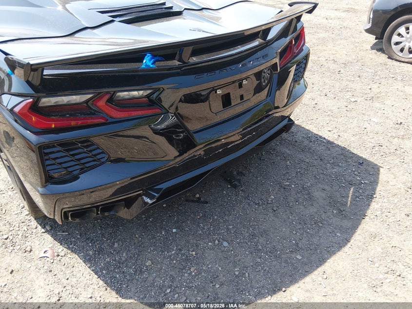 2026 Chevrolet Corvette VIN 1G1YB3D48T5105624 IAAI salvage auction — REAR END, Salvage (Rhode Island), sold $51,500 on 2026-07-30 (photo 6)