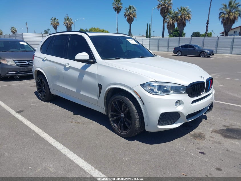 2015 BMW X5 VIN 5UXKS4C5XF0N11563 IAAI salvage auction — LEFT FRONT, Salvage (California), sold $10,450 on 2026-07-14 (photo 1)