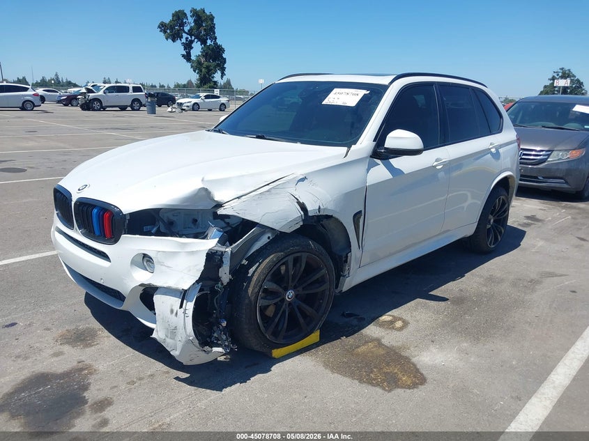 2015 BMW X5 VIN 5UXKS4C5XF0N11563 IAAI salvage auction — LEFT FRONT, Salvage (California), sold $10,450 on 2026-07-14 (photo 2)