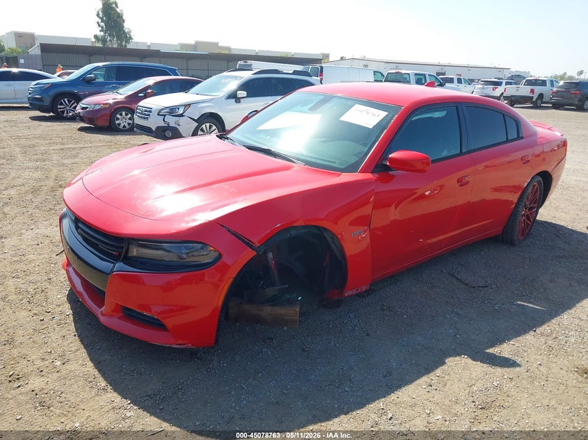 2017 Dodge Charger VIN 2C3CDXCT5HH510386 IAAI salvage auction — RIGHT SIDE, Salvage (California), sold $3,975 on 2026-07-27 (photo 2)