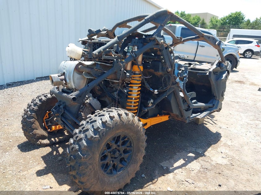 2025 Can-am/ brp Maverick VIN 3JBVGAY43SE001199 IAAI salvage auction — ROLLOVER, Clear (Oklahoma), sold $525 on 2026-09-02 (photo 4)