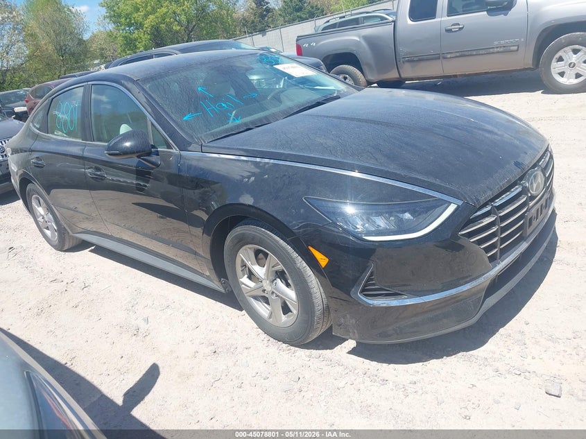 2022 Hyundai Sonata VIN KMHL24JA4NA230725 IAAI salvage auction — HAIL, Salvage (Wisconsin), sold $5,875 on 2026-07-08 (photo 1)
