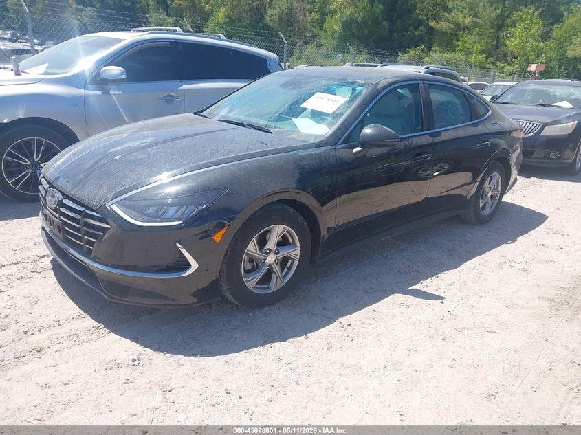 2022 Hyundai Sonata VIN KMHL24JA4NA230725 IAAI salvage auction — HAIL, Salvage (Wisconsin), sold $5,875 on 2026-07-08 (photo 2)