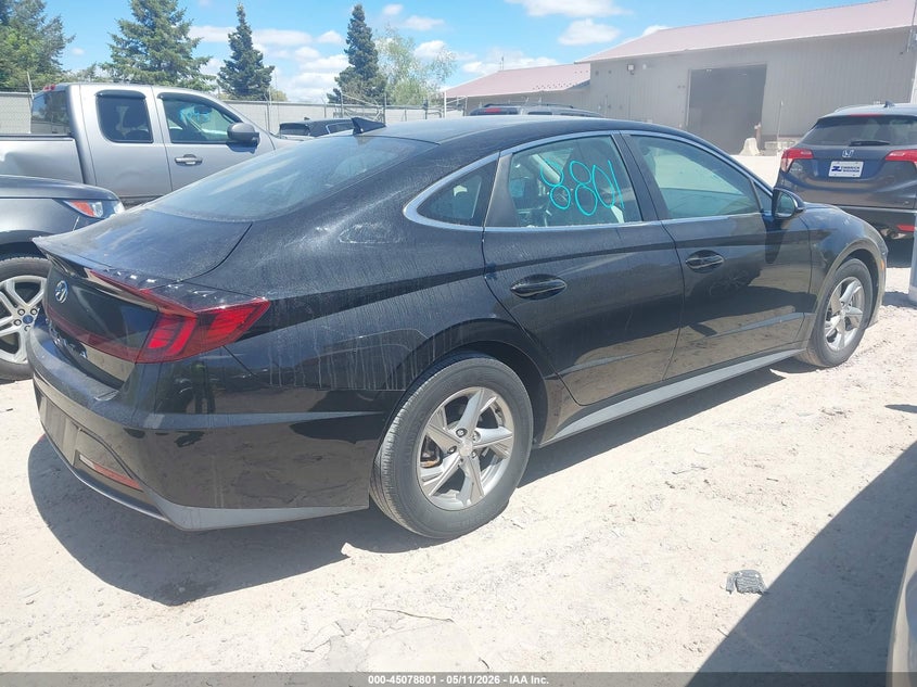 2022 Hyundai Sonata VIN KMHL24JA4NA230725 IAAI salvage auction — HAIL, Salvage (Wisconsin), sold $5,875 on 2026-07-08 (photo 4)