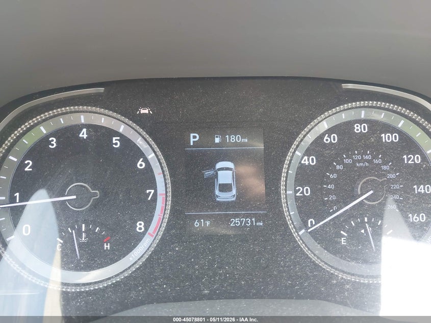 2022 Hyundai Sonata VIN KMHL24JA4NA230725 IAAI salvage auction — HAIL, Salvage (Wisconsin), sold $5,875 on 2026-07-08 (photo 7)