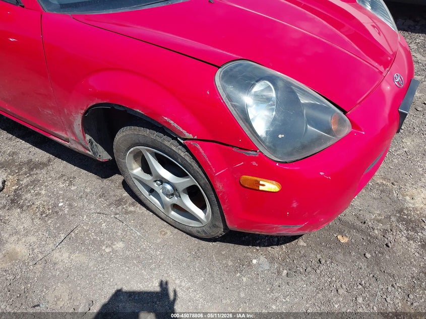 2001 Toyota Mr2 VIN JTDFR320010029059 IAAI salvage auction — RIGHT FRONT, Salvage (Ohio), sold $625 on 2026-07-31 (photo 6)