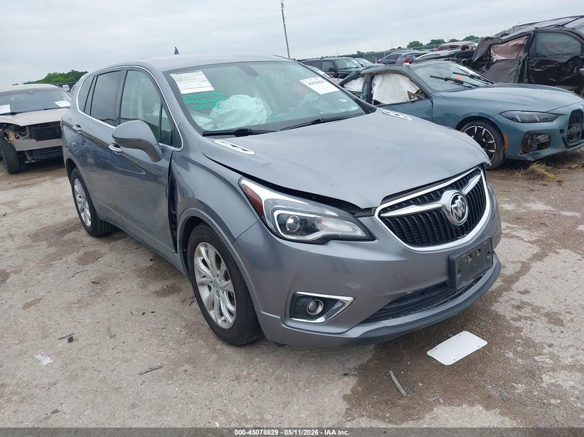 2020 Buick Envision VIN LRBFXBSA5LD226862 IAAI salvage auction — FRONT END, Salvage (Texas), sold $1,250 on 2026-07-14 (photo 1)