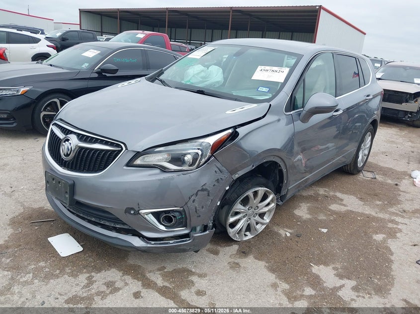 2020 Buick Envision VIN LRBFXBSA5LD226862 IAAI salvage auction — FRONT END, Salvage (Texas), sold $1,250 on 2026-07-14 (photo 2)