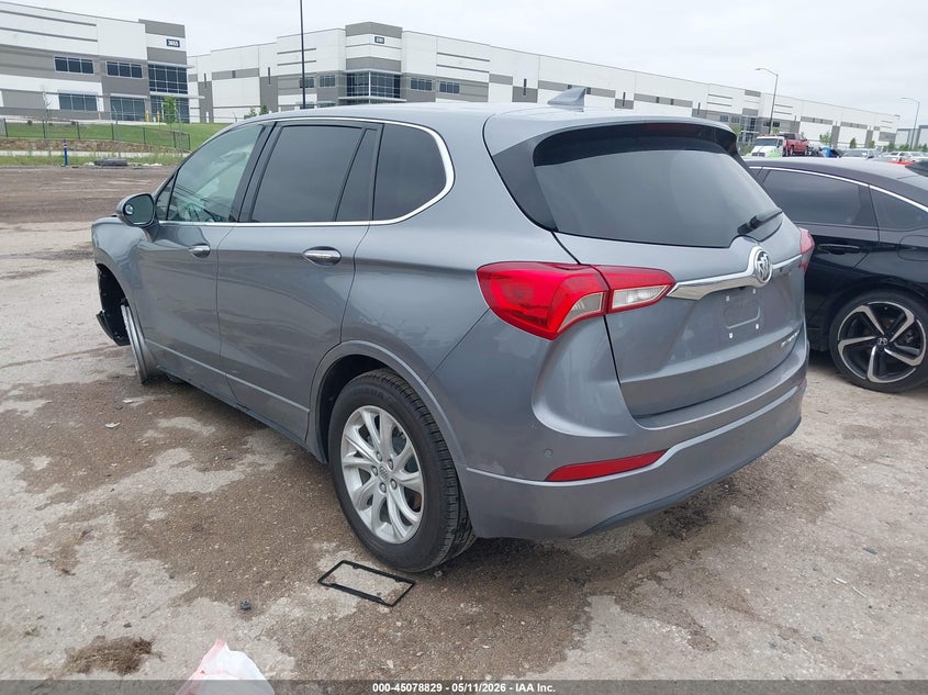 2020 Buick Envision VIN LRBFXBSA5LD226862 IAAI salvage auction — FRONT END, Salvage (Texas), sold $1,250 on 2026-07-14 (photo 3)