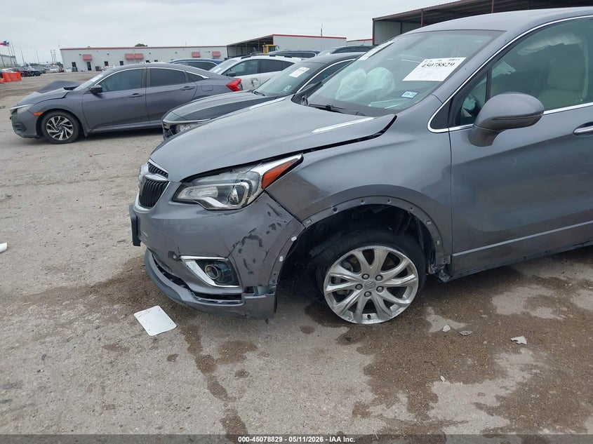 2020 Buick Envision VIN LRBFXBSA5LD226862 IAAI salvage auction — FRONT END, Salvage (Texas), sold $1,250 on 2026-07-14 (photo 6)