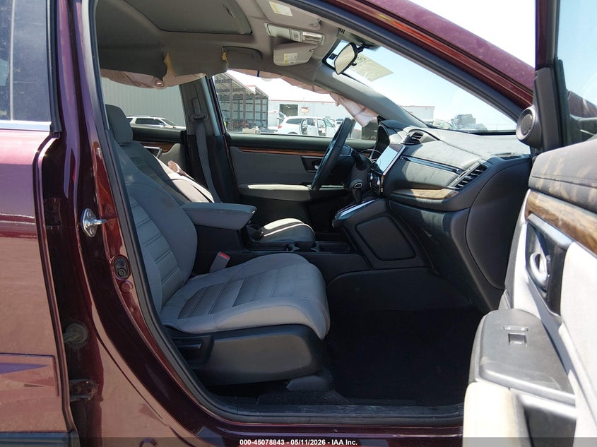 2018 Honda Cr-v VIN 7FARW2H52JE020369 IAAI salvage auction — LEFT SIDE, Salvage (Missouri), sold $7,350 on 2026-07-09 (photo 5)