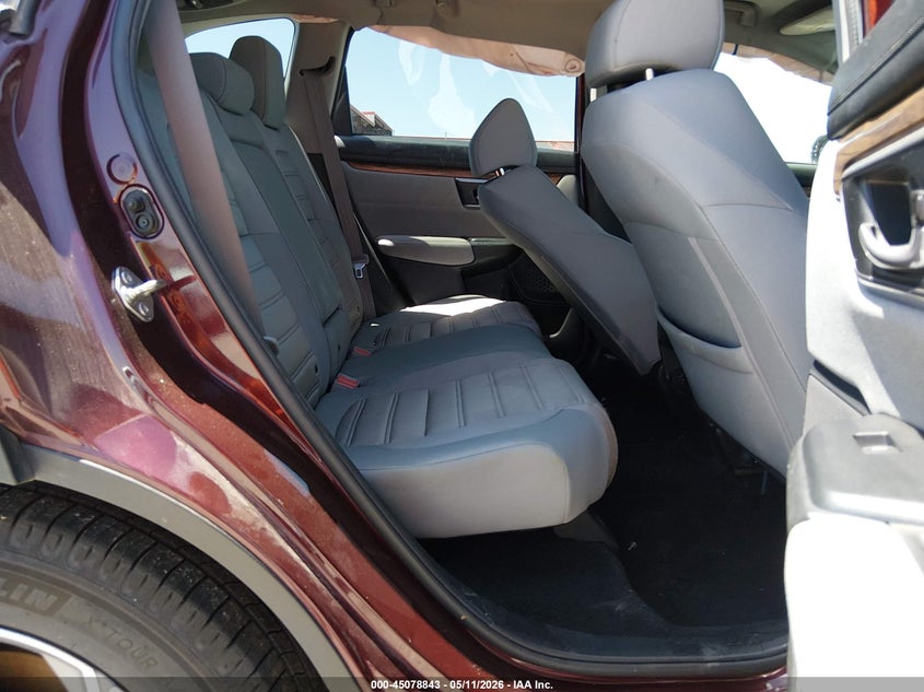 2018 Honda Cr-v VIN 7FARW2H52JE020369 IAAI salvage auction — LEFT SIDE, Salvage (Missouri), sold $7,350 on 2026-07-09 (photo 8)