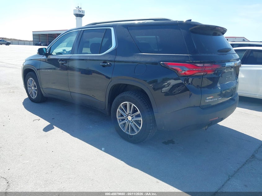 2022 Chevrolet Traverse VIN 1GNEVGKW2NJ101048 IAAI salvage auction — HAIL, Salvage (Iowa), sold $8,600 on 2026-07-28 (photo 3)