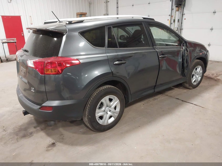 2014 Toyota Rav 4 VIN JTMBFREV3ED079325 IAAI salvage auction — RIGHT SIDE, Salvage (Minnesota), sold $725 on 2026-07-22 (photo 4)