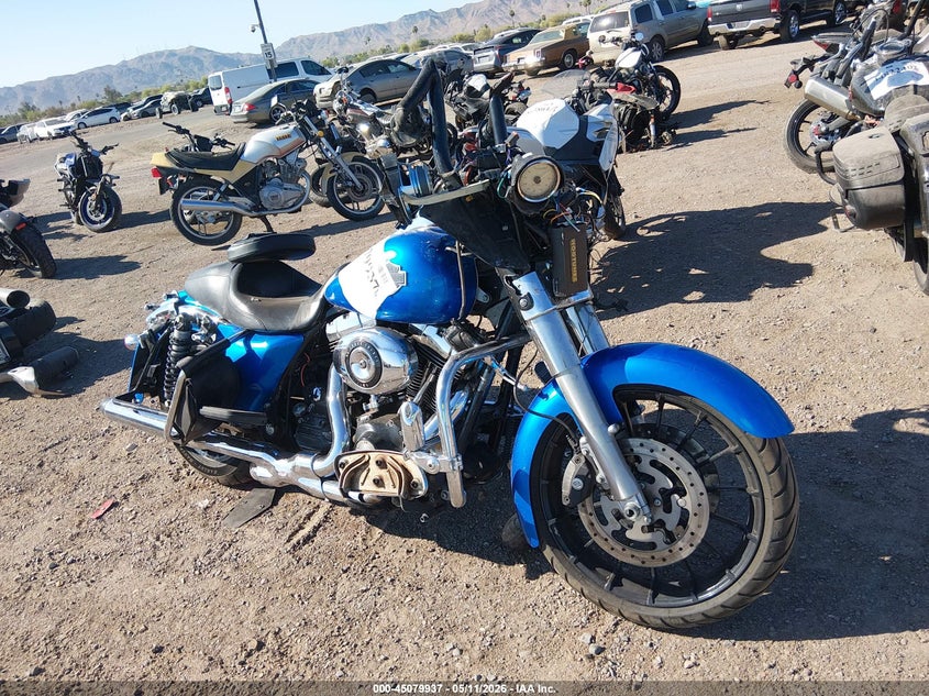 2010 Harley-davidson Flhx VIN 1HD1KB433AB634924 IAAI salvage auction — FRONT & REAR, Salvage (Arizona), sold $450 on 2026-07-07 (photo 1)
