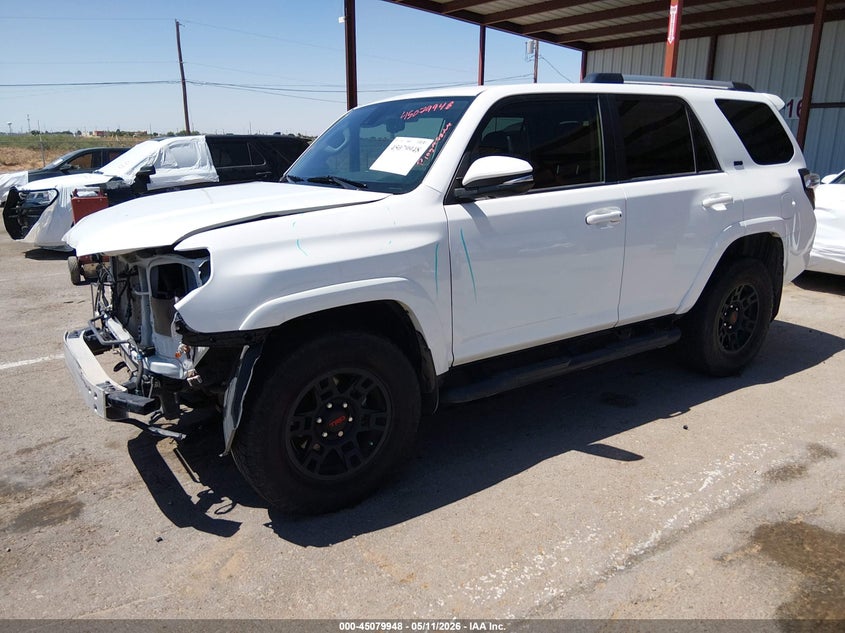 2021 Toyota 4runner VIN JTENU5JR7M5855965 IAAI salvage auction — FRONT END, Salvage Title, sold $16,700 on 2026-08-01 (photo 2)