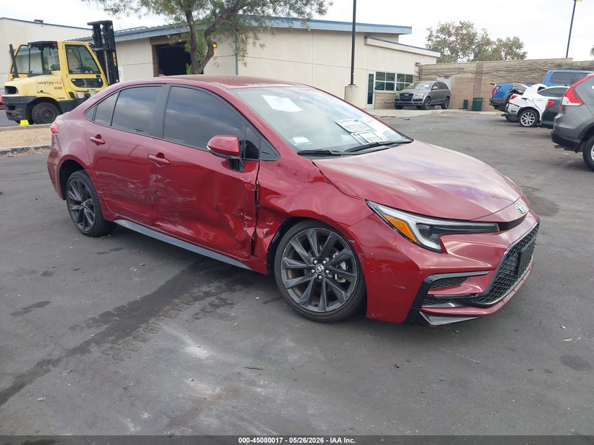 2025 Toyota Corolla VIN JTDBCMFE7S3082420 IAAI salvage auction — RIGHT SIDE, Salvage Certificate (California), sold $9,300 on 2026-07-24 (photo 1)