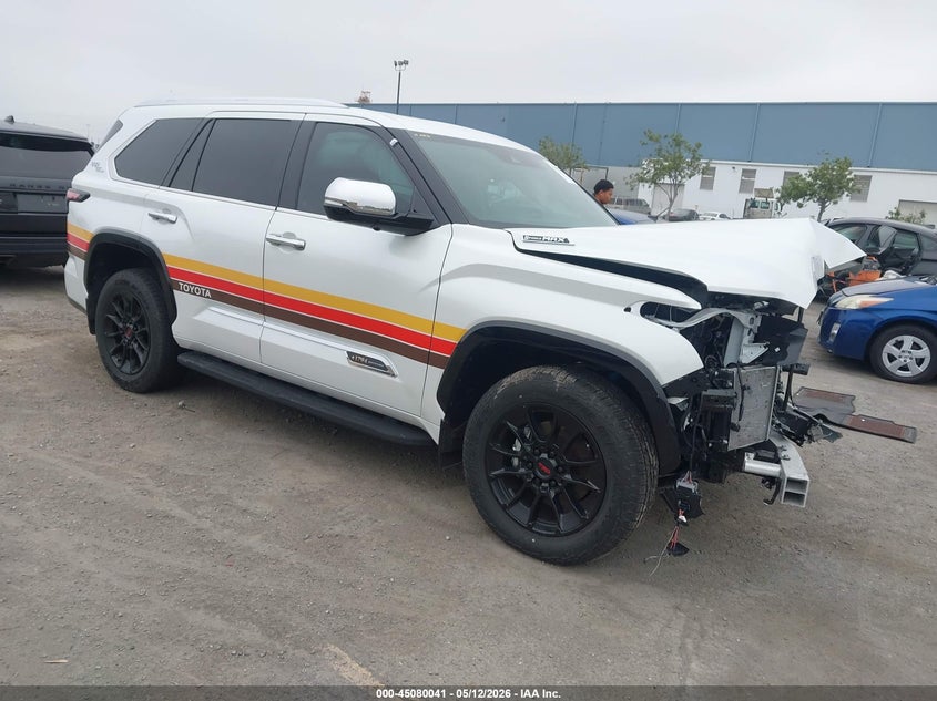 2025 Toyota Sequoia VIN 7SVAAABA1SX054534 — IAAI salvage auction photo