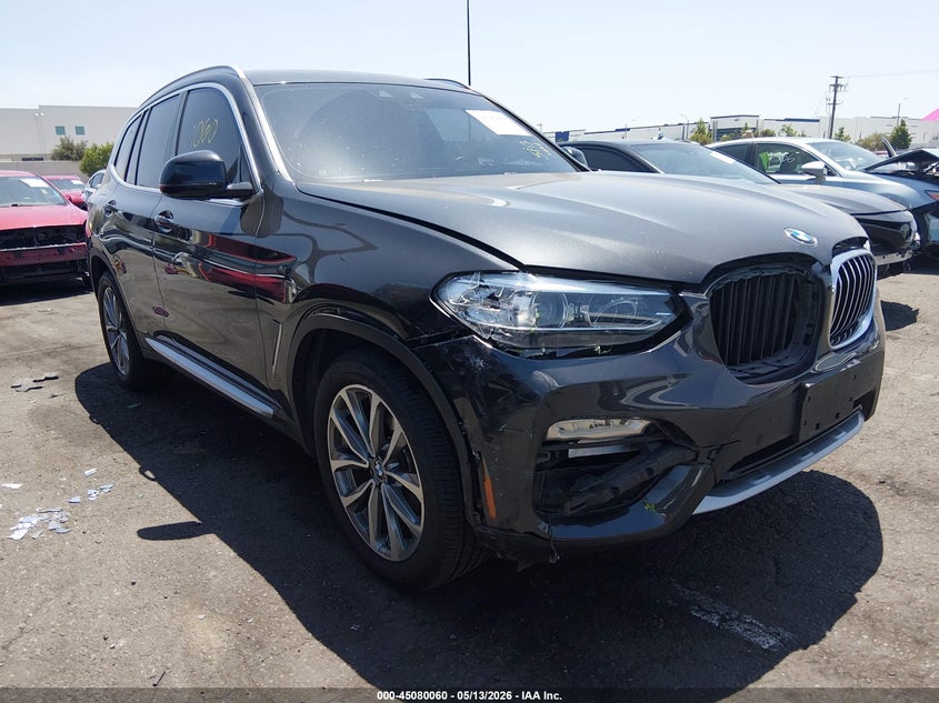 2019 BMW X3 VIN 5UXTR9C51KLP94277 IAAI salvage auction — RIGHT FRONT, Salvage Title, sold $9,750 on 2026-07-10 (photo 1)