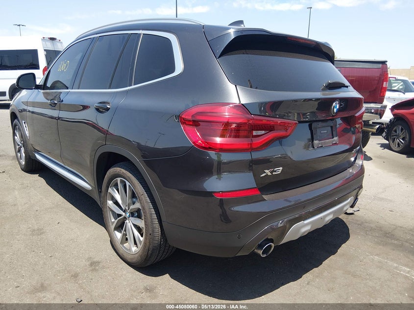 2019 BMW X3 VIN 5UXTR9C51KLP94277 IAAI salvage auction — RIGHT FRONT, Salvage Title, sold $9,750 on 2026-07-10 (photo 3)