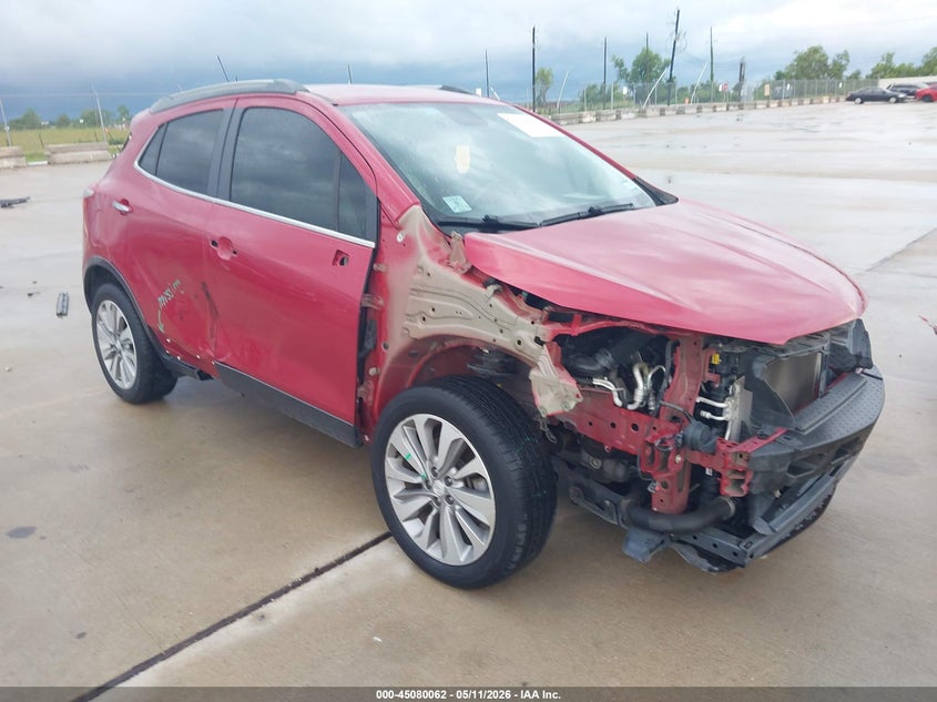 2019 Buick Encore VIN KL4CJASB1KB708631 IAAI salvage auction — FRONT END, Original (Texas), sold $2,050 on 2026-07-17 (photo 1)