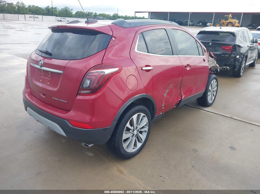 2019 Buick Encore VIN KL4CJASB1KB708631 IAAI salvage auction — FRONT END, Original (Texas), sold $2,050 on 2026-07-17 (photo 4)