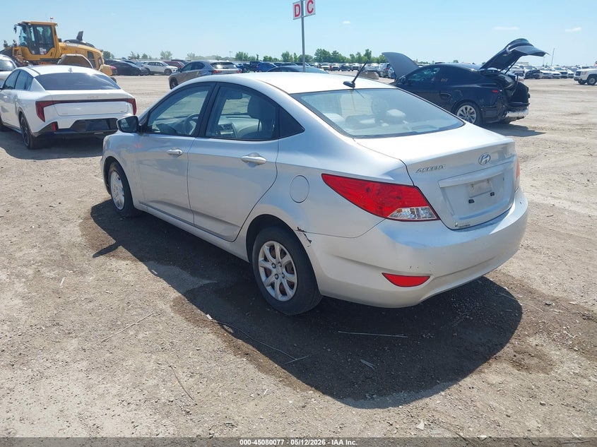 2012 Hyundai Accent VIN KMHCT4AE6CU212240 IAAI salvage auction — NORMAL WEAR, Original (Texas), sold $700 on 2026-07-08 (photo 3)