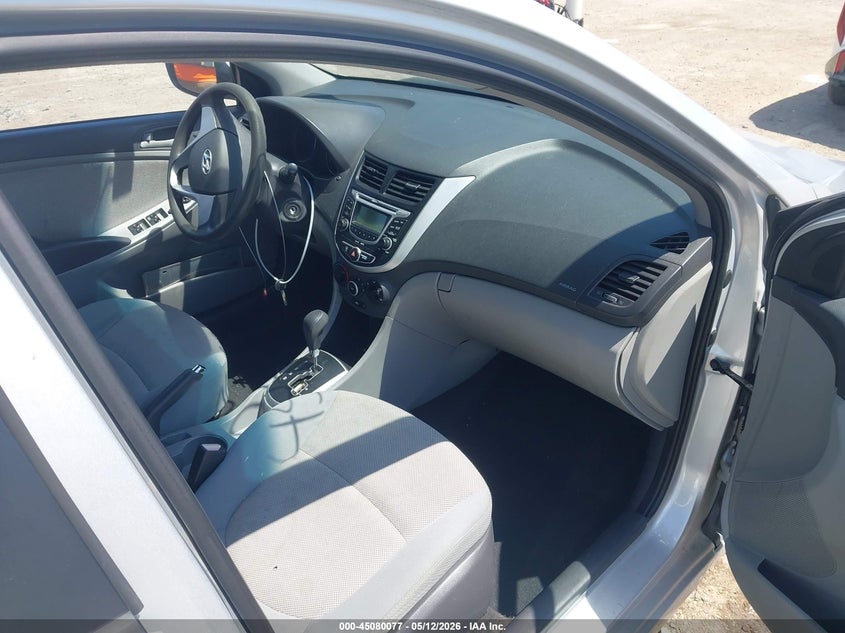 2012 Hyundai Accent VIN KMHCT4AE6CU212240 IAAI salvage auction — NORMAL WEAR, Original (Texas), sold $700 on 2026-07-08 (photo 5)