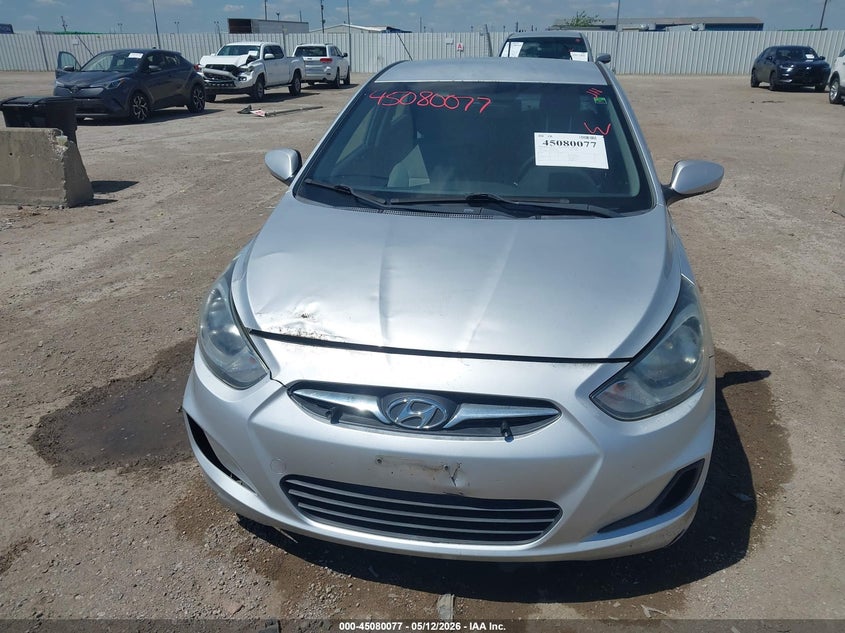2012 Hyundai Accent VIN KMHCT4AE6CU212240 IAAI salvage auction — NORMAL WEAR, Original (Texas), sold $700 on 2026-07-08 (photo 6)