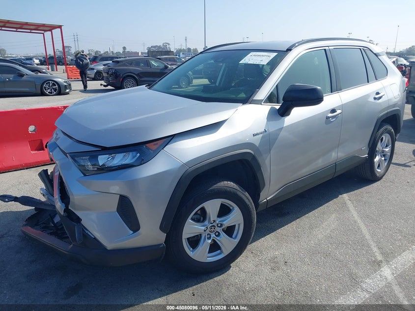2020 Toyota Rav 4 VIN JTMLWRFV1LD055167 IAAI salvage auction — FRONT END, Salvage Title, sold $8,000 on 2026-08-22 (photo 2)