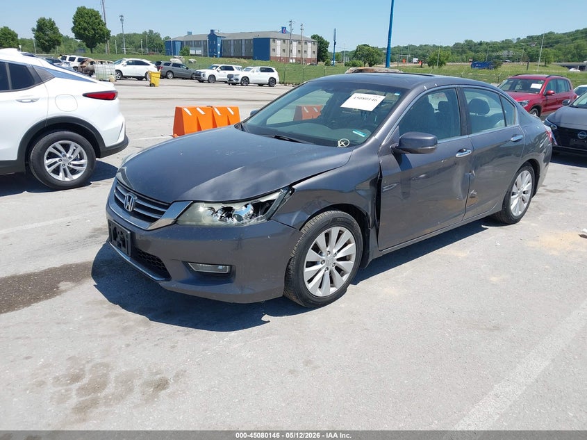2013 Honda Accord VIN 1HGCR2F86DA134038 IAAI salvage auction — FRONT END, Salvage (Illinois), sold $1,250 on 2026-07-18 (photo 2)