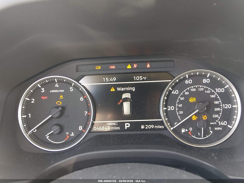 2022 Mitsubishi Outlander VIN JA4J3VA88NZ090282 IAAI salvage auction — FRONT END, Salvage Title, sold $6,500 on 2026-08-21 (photo 7)